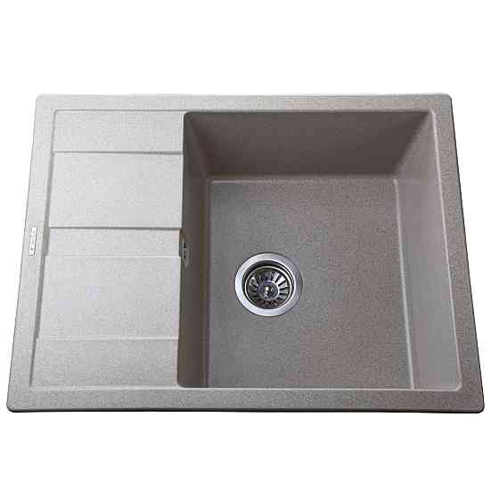 Гранитная мойка Mira ONZA бежевый 650 х 500 мм (000028912) Киев