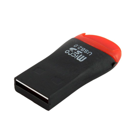 Картридер WALKER WCD-06 microSD черный/красный Житомир