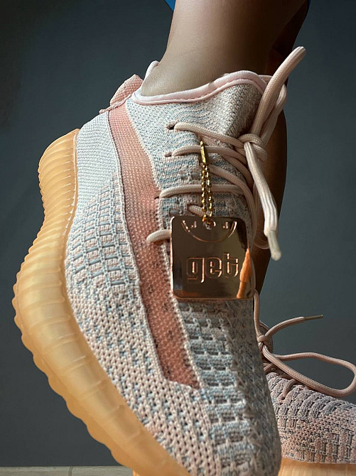 Кросівки жіночі NM 01-5 у стилі Yeezy з дихаючої сітки рожеві, 38, 24,5 см Київ - фото 2