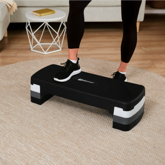 Степ платформа Hop-Sport HS-PP033AS чорно-біла Київ - фото 10