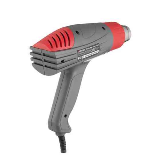 Фен будівельний INTERTOOL DT-2416, 2,0 кВт, 2 режими, 400-600 °C, 300-500 л/хв - фен для термообробки Львів