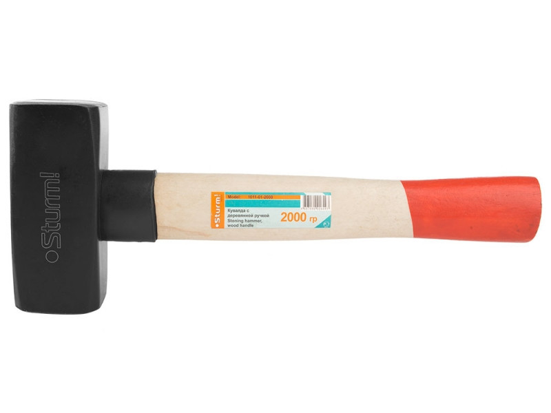 Кувалда Sturm 2000 г, дерев. ручка 1011-01-2000 (читувати опис) Рівне - фото 1