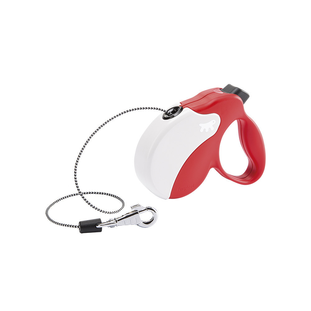 Поводир - рулетка для собак з шнуром Ferplast Amigo Cord (Ферпласт Аміго Корд) 12 х 3 x h 10 см - MINI, Червоний Запоріжжя - фото 1