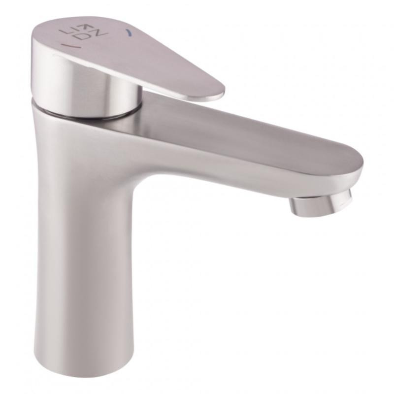 Змішувач для раковини Lidz (NKS) 09 35 001F, нікель (LIDZNKS0935001F) Київ - фото 1