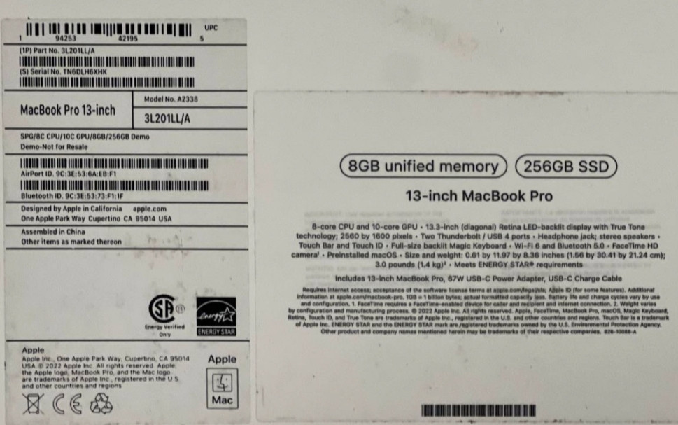 Ноутбук: Супер MacBook Pro 3L201LL/ A18 Цыклов заряда, Гарантия! Киев - изображение 7