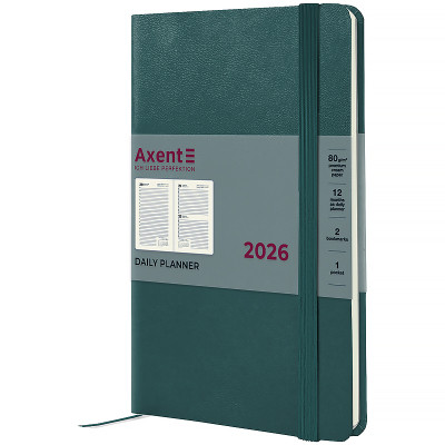 Тижневик Axent датований 2026 Partner Strong, 145х210, лазурний (8819-26-63-A) Вінниця - фото 1