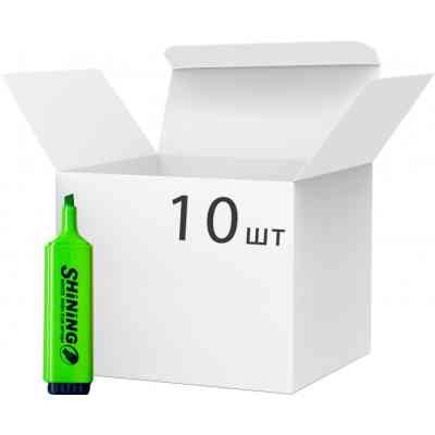 Маркер Baoke текстовый, 2-4 мм Shining зеленый, 10 шт (MARK-TXT-BAO4904G-10) Винница