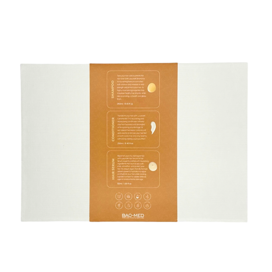 Подарунковий набір (шампунь, кондиціонер, сироватка) Bao-Med Luxuriate Дніпро