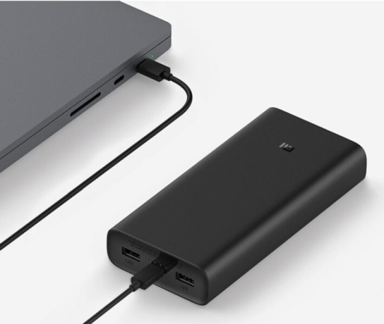 Универсальная зарядная батарея Xiaomi Mi 50w Power Bank 20000mAh (Черный) Винница