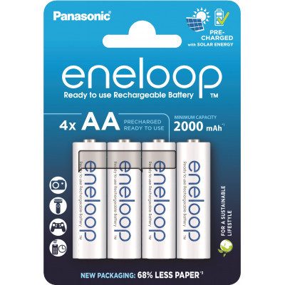 Аккумулятор Panasonic AA Eneloop 2000mAh NI-MH * 4 (BK-3MCDE/4CP) Винница - изображение 1