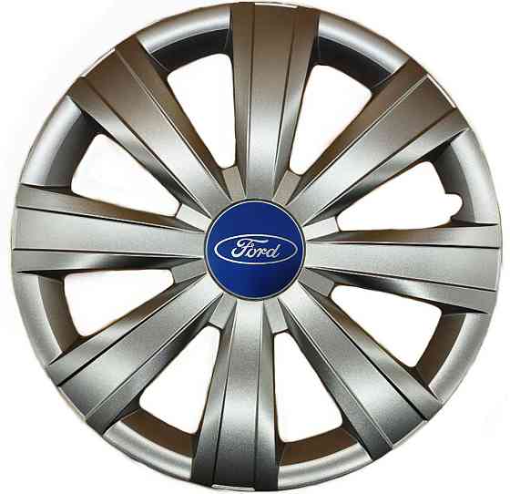 Автомобильные модельные колпаки R15 Ford 328 4шт, SJS, серебряные Киев