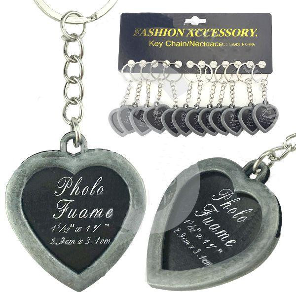 Брелоки металлический Сердце 12 шт Киев - изображение 1