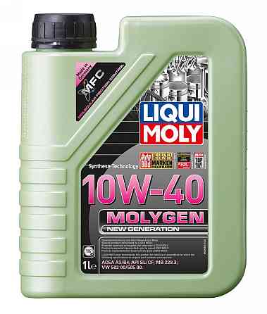 LIQUI MOLY 9955 Molygen New Generation 10W-40 — Високотехнологічна моторна олива з технологією Molygen | Посилений захист двигуна Ковель
