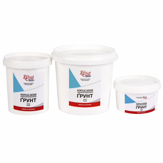 Грунт акриловый художественный 280мл (350г) ROSA Studio Киев