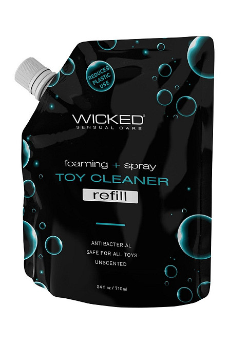 Очиститель для игрушек Wicked Sensual Care Foaming, 710 мл Sex Aura Киев - изображение 1