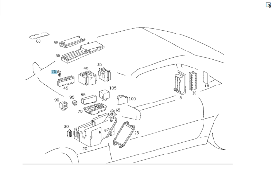 Mercedes-Benz  N000000000696 Запобіжник Maxi 40A помаранчевий CLS C219 E-class S211 E-class W211 GL X164 ML W164 R-class long V251 R-class short W251  Одеса