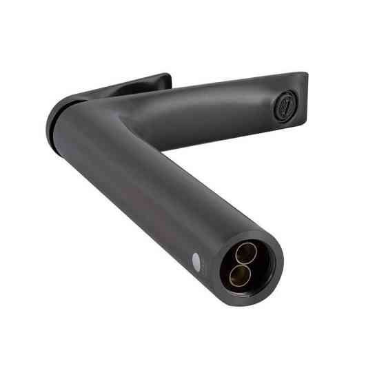 Змішувач для раковини Qtap Vlasta New QTVLA269GMB45653 (k35), одноважільний, високий, Gunmetal Black PVD Харків