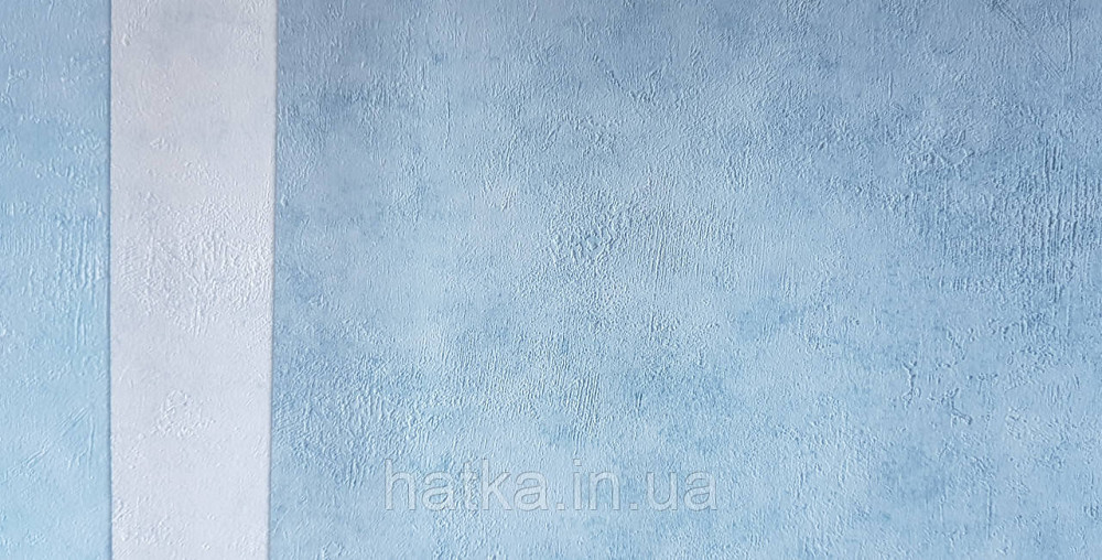 Шпалери вінілові на флізеліні Caselio 0.53х10 Beton 2 під штукатурку під бетон сині блакитні матові Київ - фото 2