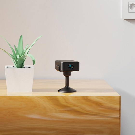 Міні Wi-Fi камера Nanny CAM з датчиком руху, нічним баченням, записом у хмару, сповіщеннями та акумулятором Київ