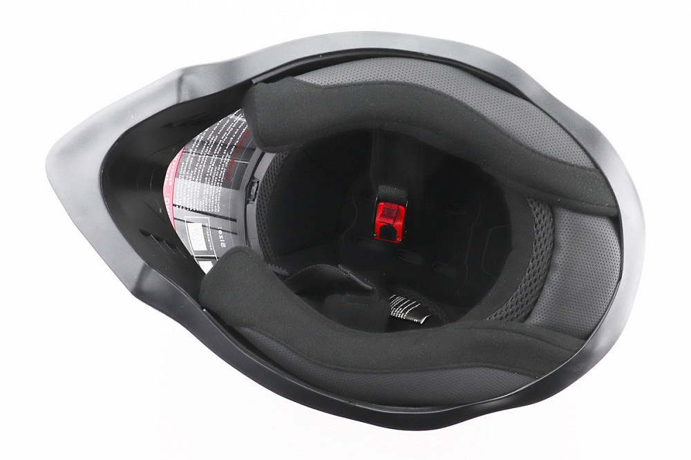 Шолом кросовий/ендуро/АТV зі склом BLD-819-7 М (57-58см), ЧОРНИЙ/СІРО-СИНІЙ Киев - изображение 6