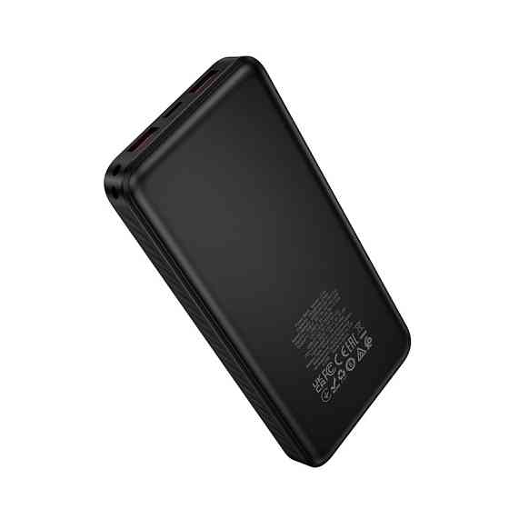 Павербанк 10000 mAh HOCO J154 Victorious 22.5W+PD20W быстрая зарядка черный power bank повербанк Одесса
