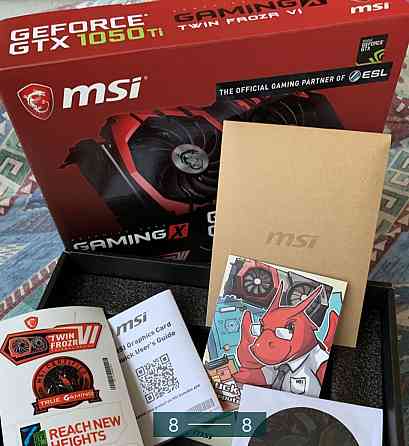 Відеокарта MSI GeForce GTX1050Ti GAMING X 4GB GDDR5 Киев