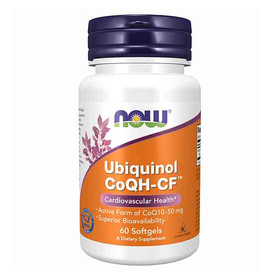Коэнзим Q10 Now CoQH-CF Ubiquinol 60 sgels Киев