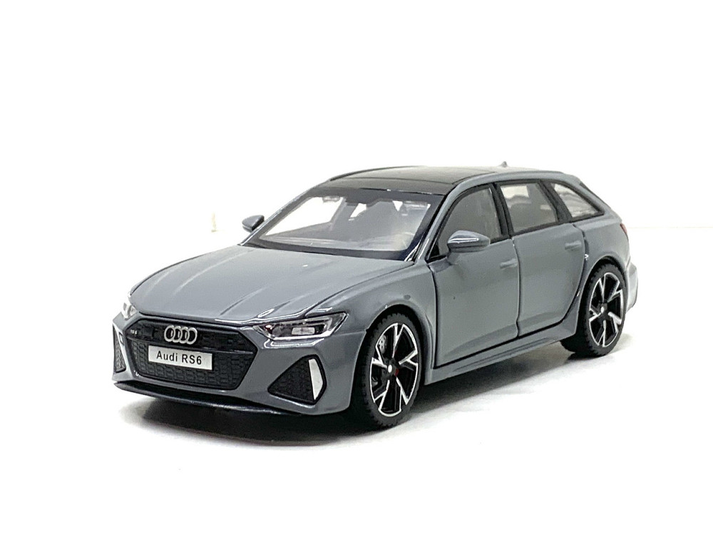 Машина TK Union Group Audi A6 металопластик 1:32 звук світло інерція Сіра (ТК-10206) Чернігів - фото 2