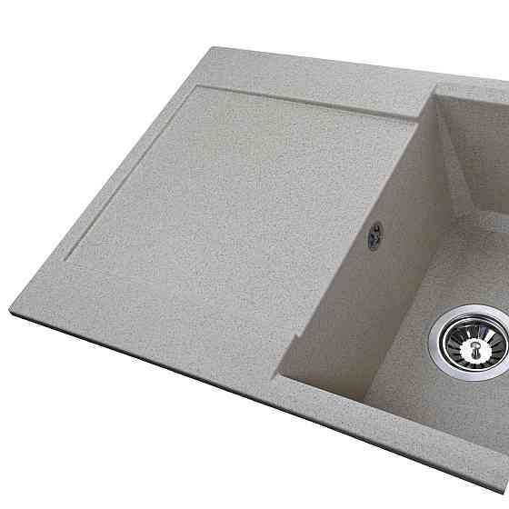 Гранитная мойка Globus Lux KOMO песчаный 790х500мм-А0004 (000021038) Киев