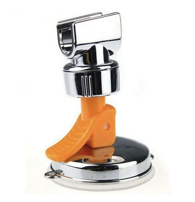 Тримач для лійки душу Zerix LR36-1 на вакуумному присоску кріплення на плитку (LL1214) Чернівці - фото 1