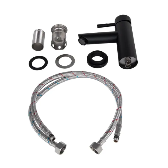 Смеситель для умывальника WEZER EKO1A-01-ВLACK черный Киев