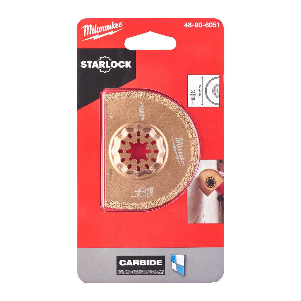Полотно BiM STARLOCK MILWAUKEE TCG для б/функціонального інструмента, 75 х 2,2мм (видалення затирки) Одесса - изображение 3