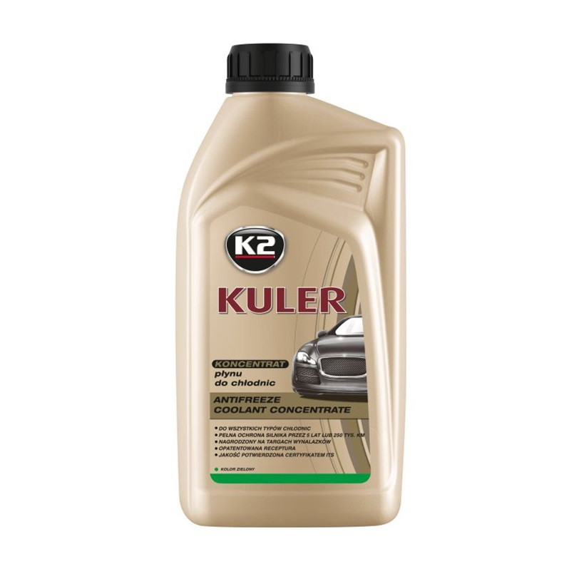 Антифриз K2 Kuler Long Life G11 зеленый концентрат 1л Львов - изображение 1