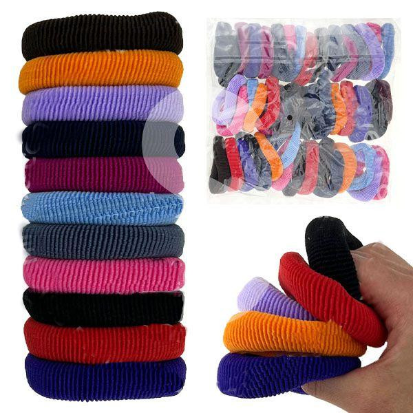 Резинки для волос махровые набор 48 шт Киев - изображение 1