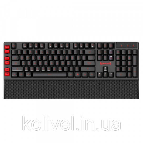 Клавіатура ігрова Redragon Yaksa K505 UKR, 7 кольорів AntiGhost USB (70392) Київ - фото 1