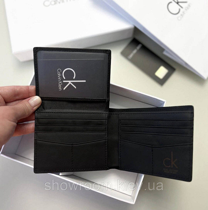 Чоловічий подарунковий набір ремінь та портмоне (489-1) Carbon Київ - фото 8