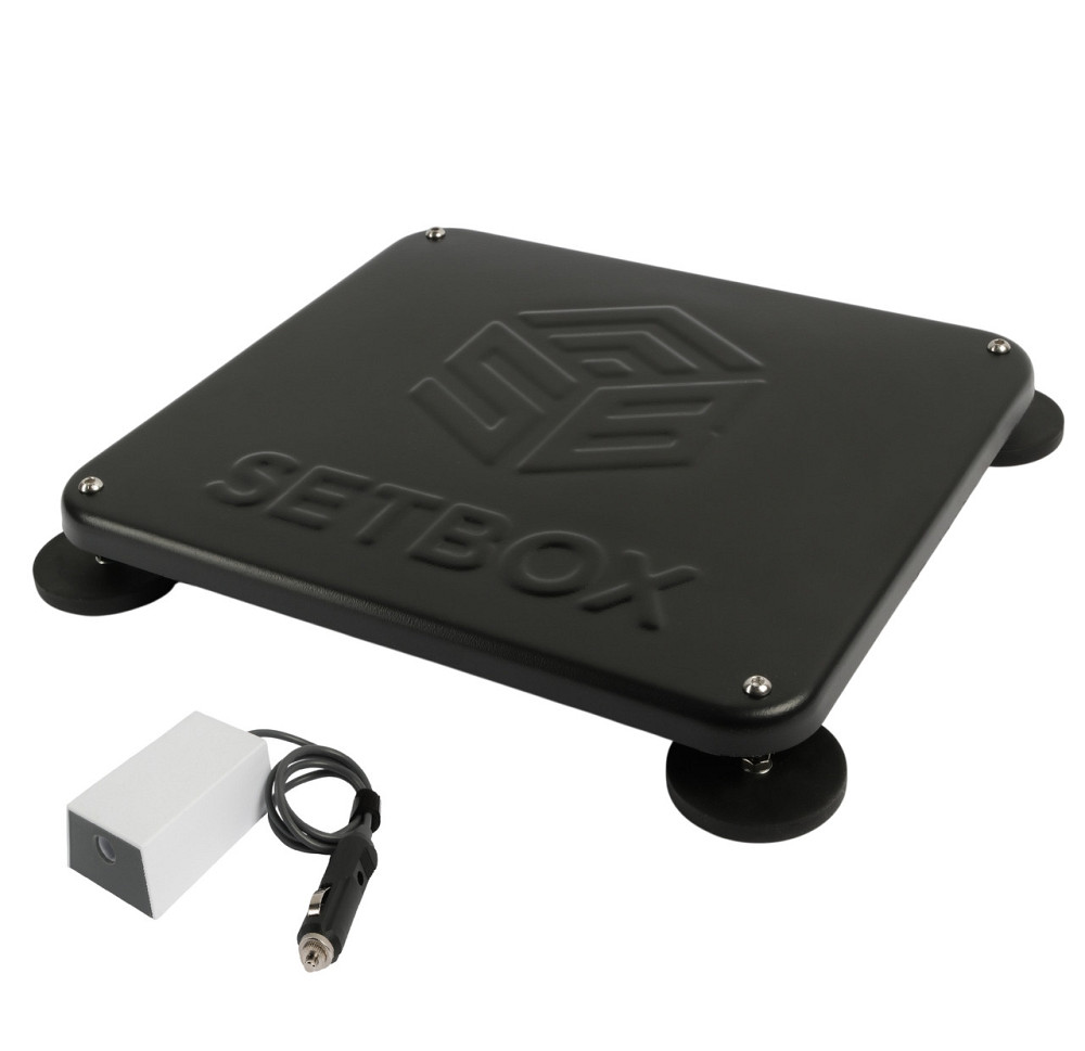 Корпус Setbox для Starlink Mini на авто для самостоятельной сборки + адаптер 12V (Черный) Киев - изображение 1