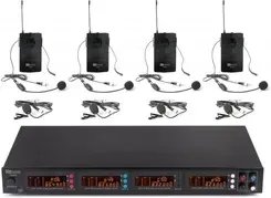 Микрофон Power Dynamics Zestaw mikrofonów bezprzewodowych UHF 4szt. (PD504B) Киев - изображение 1