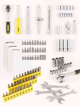 Набір інструментів 62пр. 1/4" (6гр.) WMC TOOLS 2062 Одеса