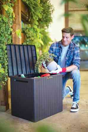 Ящик для зберігання Keter City Box 113 л, сірий Київ