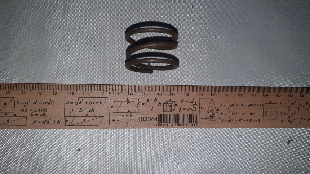 Пружина стиснення 35х23х2.75 мм. СССР. Харків - фото 1