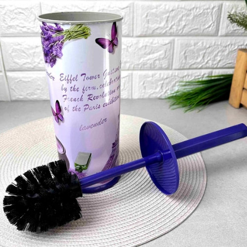 Йоржик для унітазу високий з підставкою з малюнком Париж ELIF Житомир