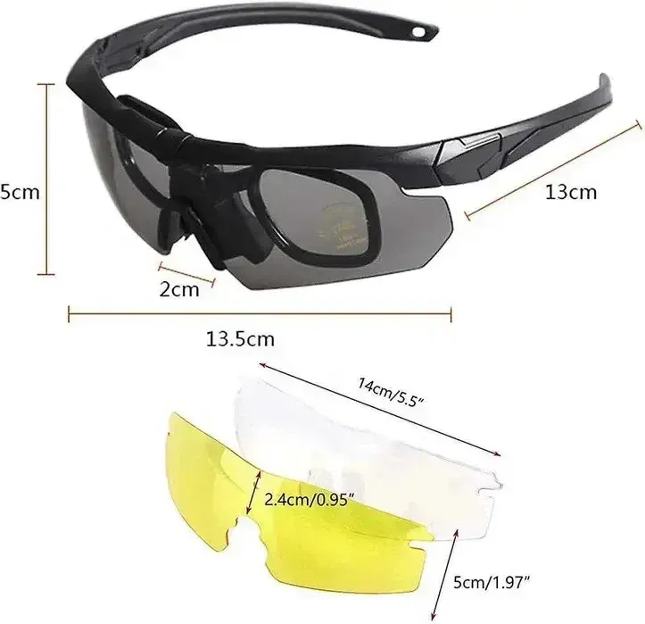 Очки балістичних ESS Crosbow 3 лінзи Запоріжжя - фото 3