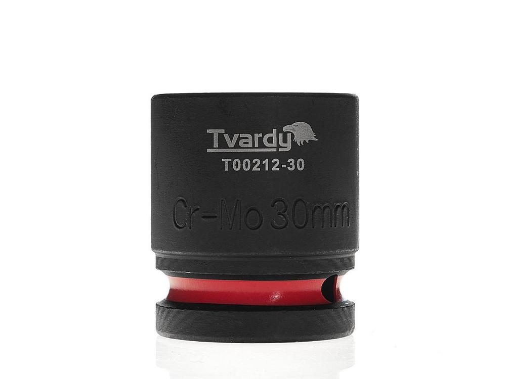 Головка ударна "Tvardy" з хром-молібденової сталі (Cr-Mo)  3/4"  6-гранна 30 мм Київ - фото 1