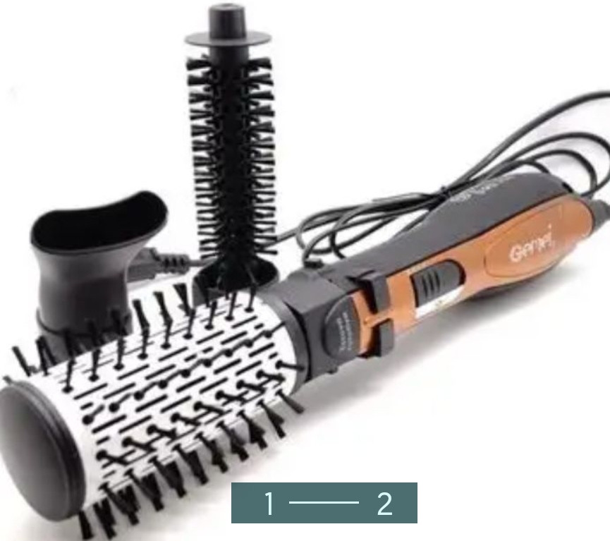Фен- Браш для волосся: 3в1 Gemei. Київ - фото 2