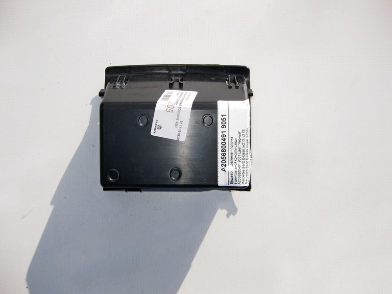 Mercedes-Benz  A2056800491 9051 Речове відділення у центральній консолі ззаду чорне E-Class W213 C238 C-Class W205 GLC X253 EQC 293 Одеса - фото 2