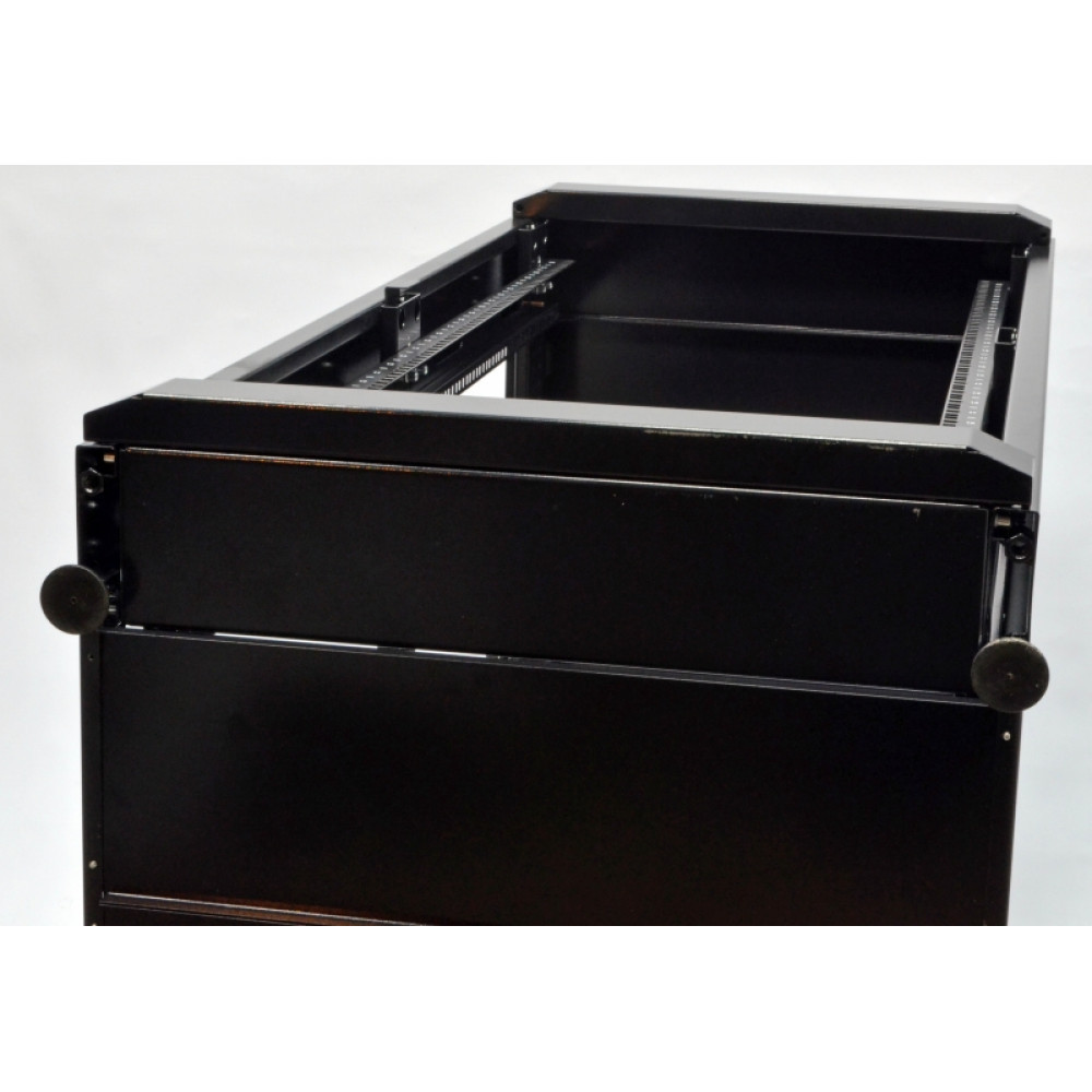 Шафа серверна CMS 28U 610 х 1055 UA-MGSE28610MB посилена для мережевого обладнання Київ - фото 9