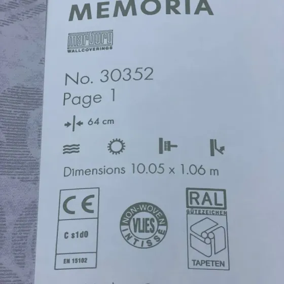 Шпалери Marburg Memoria 30352 Київ
