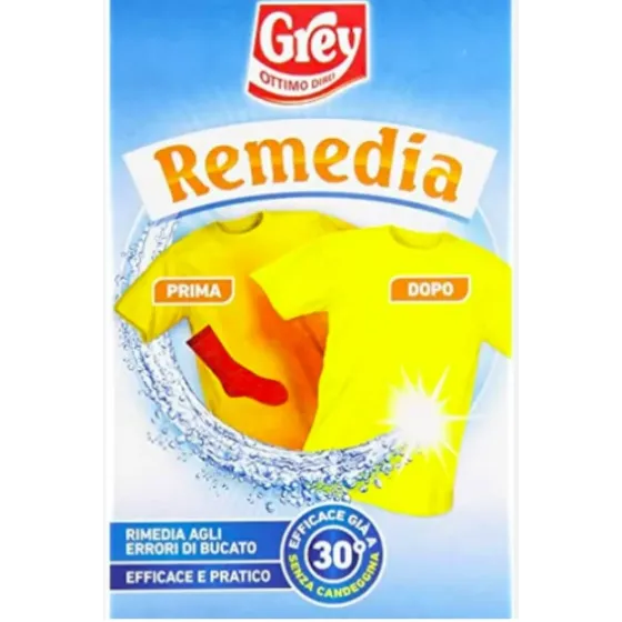 Средство для удаления цветных пятен REMEDIA GREY 200 г Львов