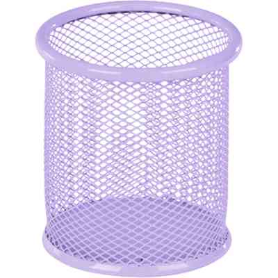 Подставка для ручек Kite круглая, металлическая 80х80х100 мм сиреневая (K22-2110-36) Винница